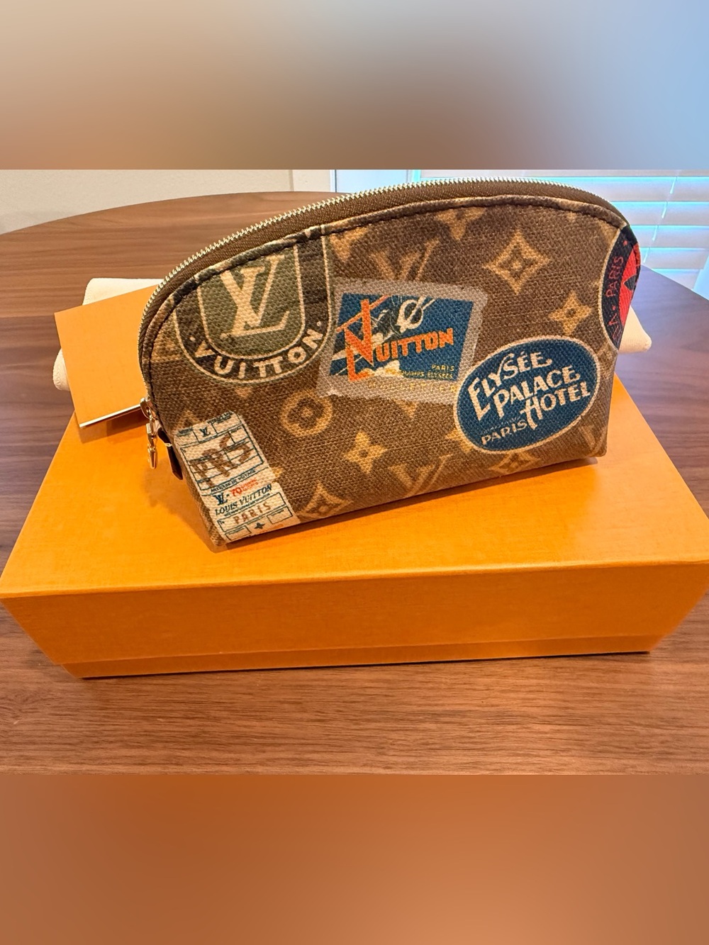 Louis Vuitton Flight Mode Monogram Cosmetic Pouch BNWT